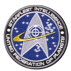 3/$25 “Starfleet Intelligence United Federation of Planets” Patch